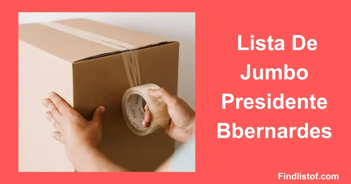 Lista de jumbo presidente bernardes