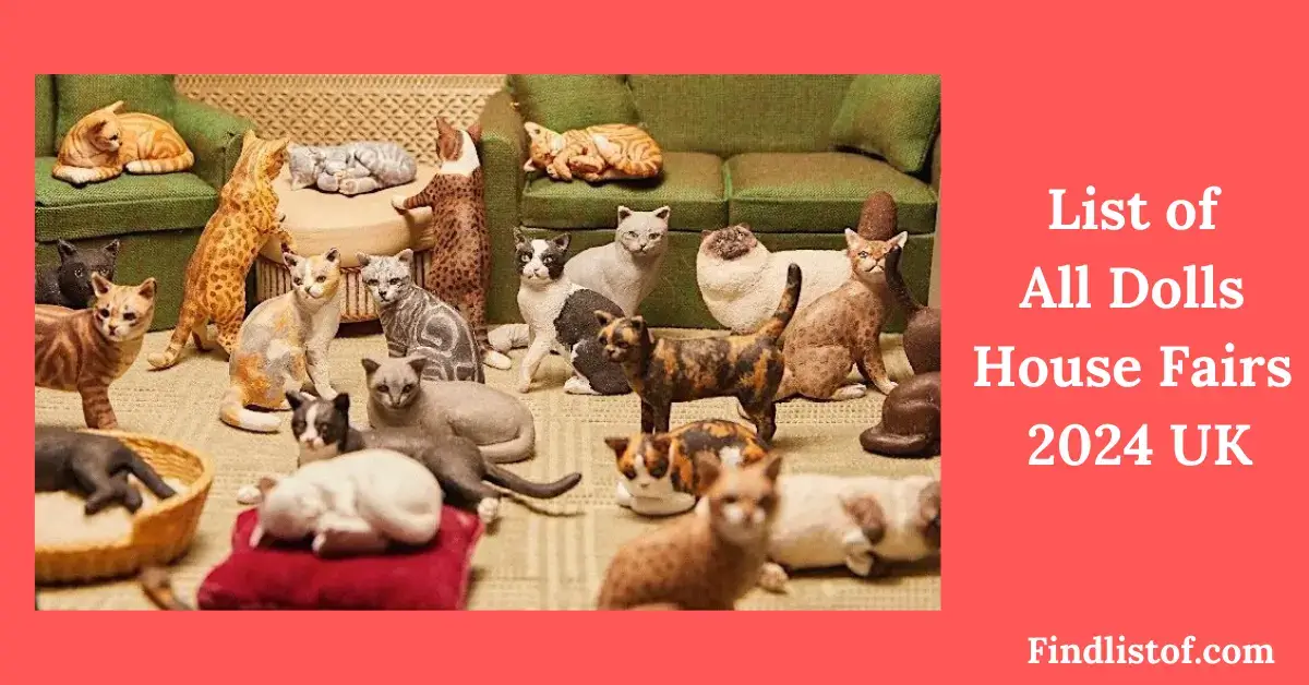 List of All Dolls House Fairs 2024 UK