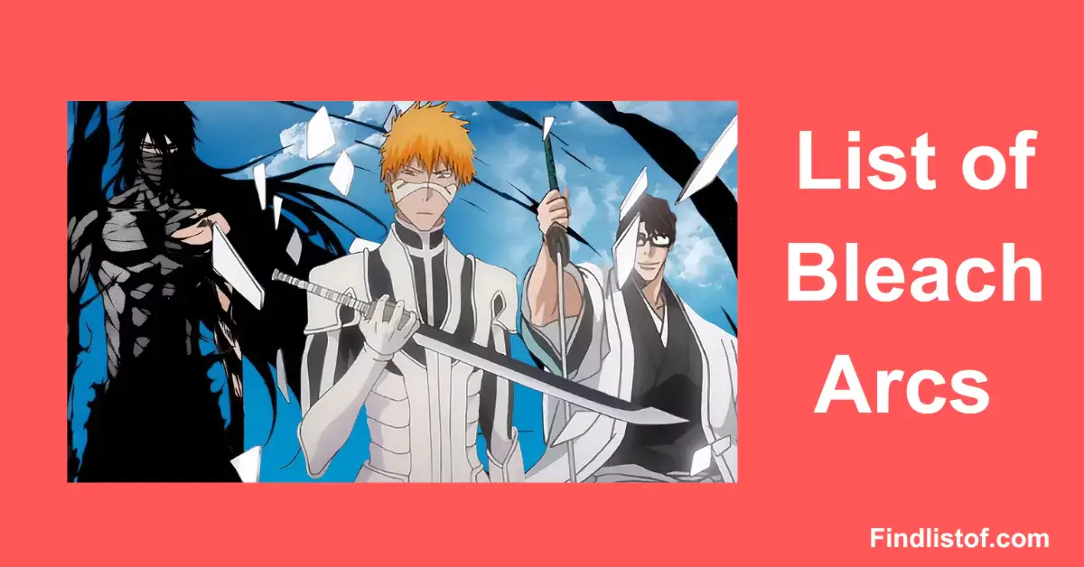 List of Bleach Arcs